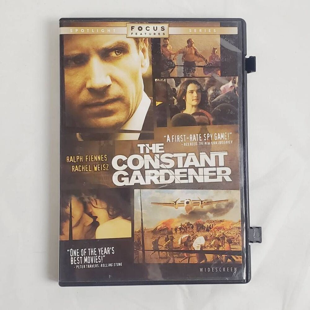 The Constant Gardener DVD Ralph Fiennes Rachel Weisz Focus Features